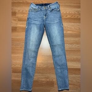 True religion mid rise super skinny Women's Jeans